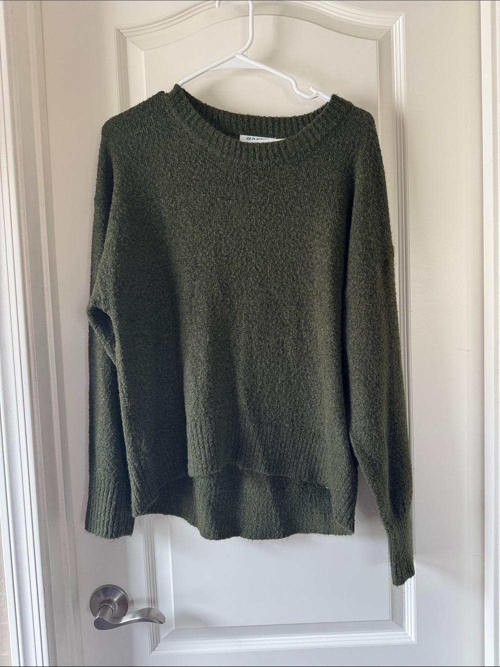 Old Navy Olive Crewneck Pullover Sweater / J21